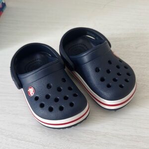 Crocs Bayaband Toddler Navy Clogs size 5T